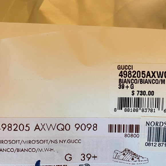 Guccis Ace “Bees and Stars” Sneakers - Picture 7 of 7